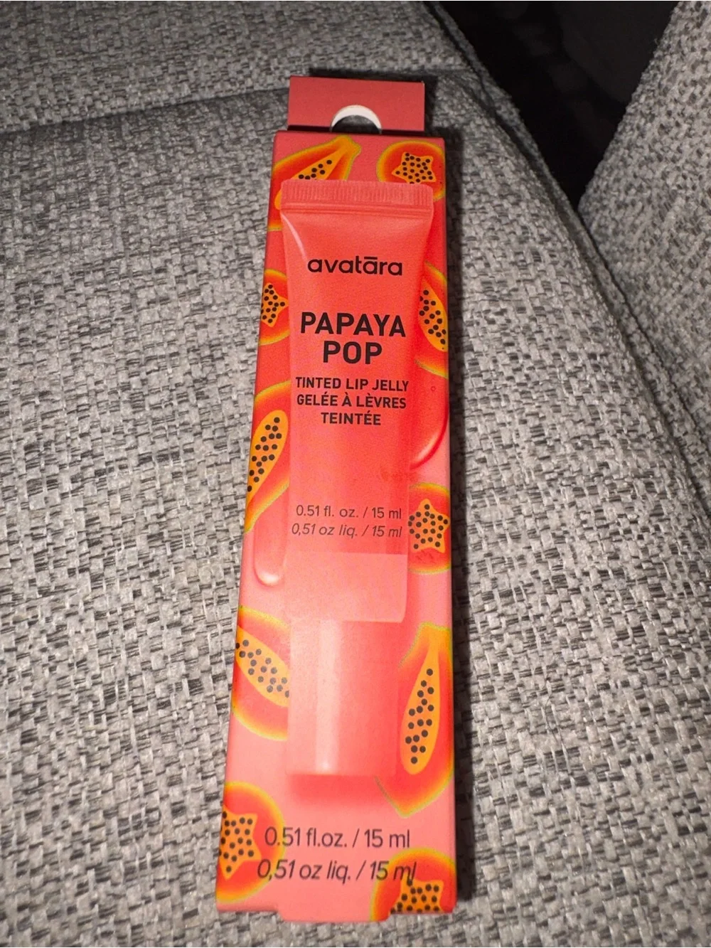 Papaya Pop Tinted Lip Jelly — Coral Pink Gloss